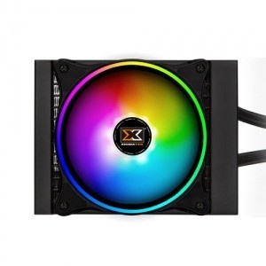 Xagatek Aurora 120 AIO CPU Liquid Cooler Fan 120mm Rainbow ARGB