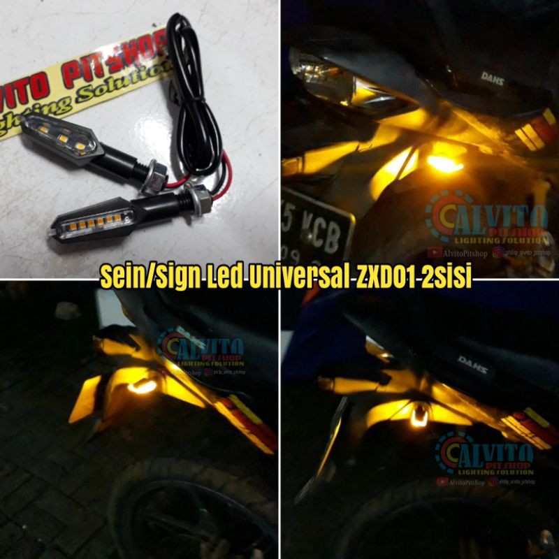 Sein Led Universal 2 Sisi - Lampu Sein Led mini