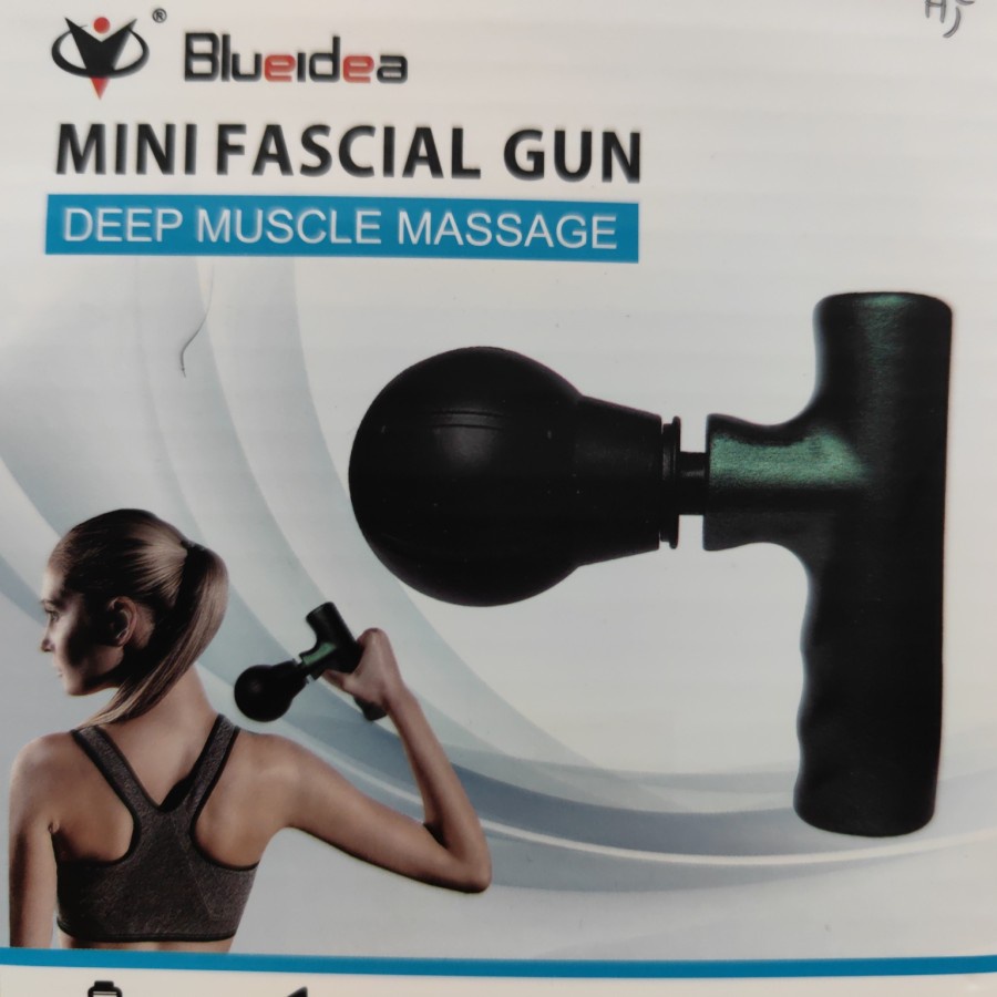 Fascial Gun Mini | Alat Pijat Getar Portable | Mini Massager Charger | Redakan Pegal Otot Badan | Bisa COD