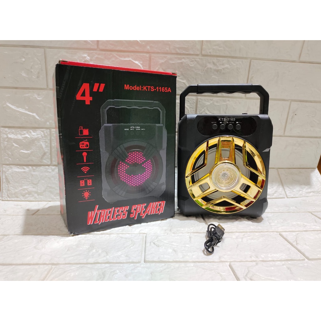 SPEAKER BLUETOOTH KTS-1165 TANPA MIC