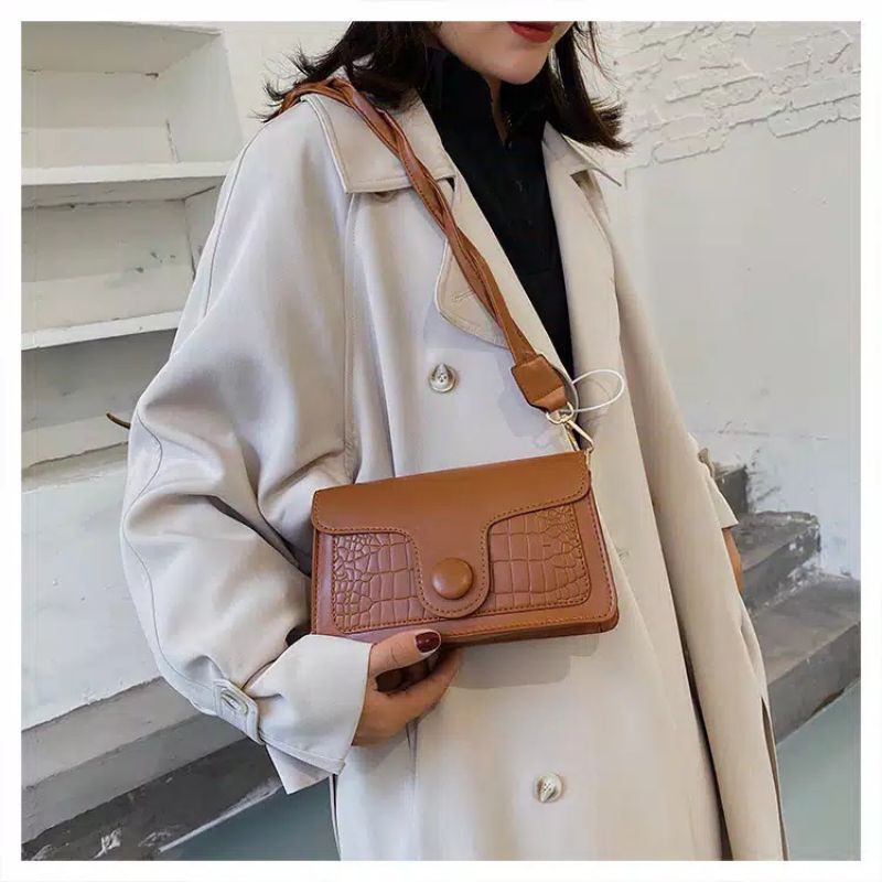 Tas Import Premium/Tas Bahu Wanita/Tas Tali Kepang