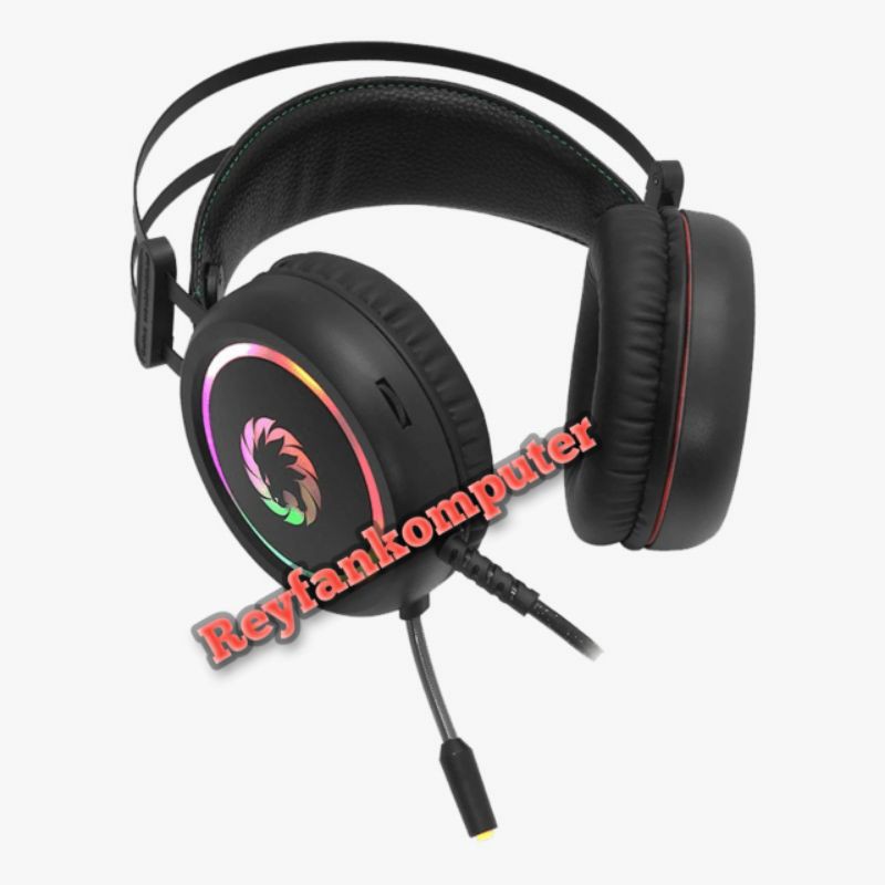 GAMING HEADSET GAMEMAX HG3500 RGB Rainbow Effect 7.1 Virtual Surround