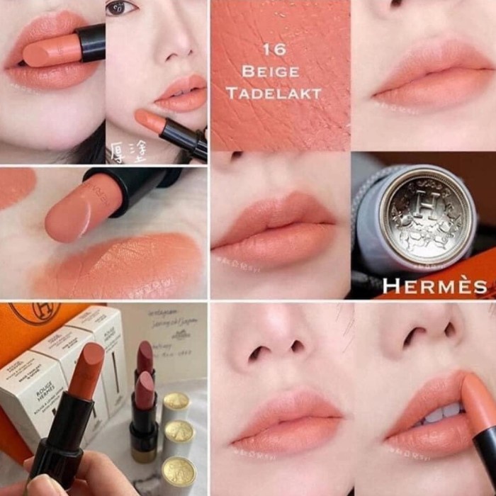 hermes lipstick 16 beige tadelakt