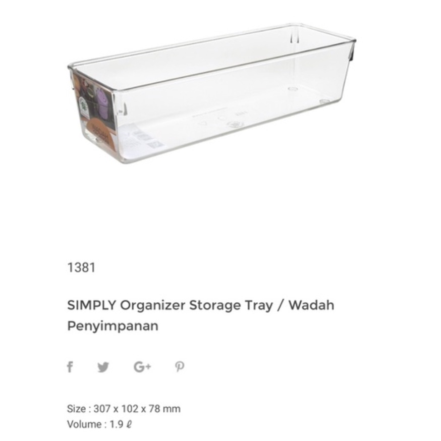 【GOGOMART】Storage Organizer Acrylic Akrilic Transparan / Tempat Penyimpanan Laci Meja &amp; Kulkas Aesthetic