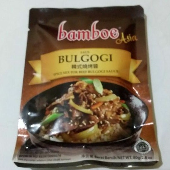 

BUMBU ASIA BAMBU BAMBOE BULGOGI exp jan 2026