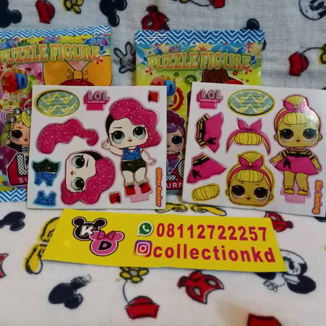

Puzle sticker spon 3D | Sticker
