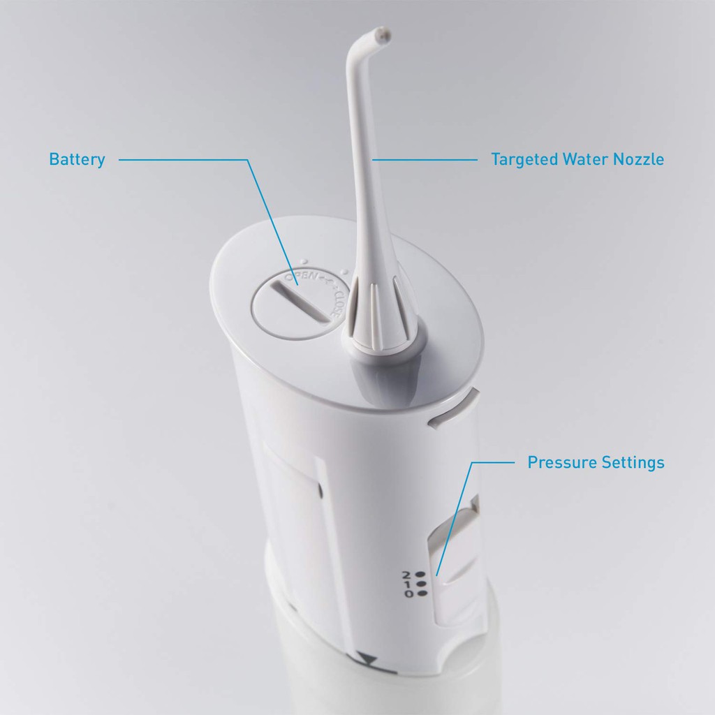 Panasonic DJ10-W Cordless Portable Irrigator Dental Water Flosser Pembersih Gigi Pembersih Sela Gigi