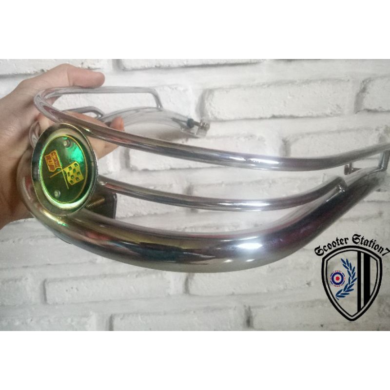 bumper depan vespa vbb vnb logo ulma