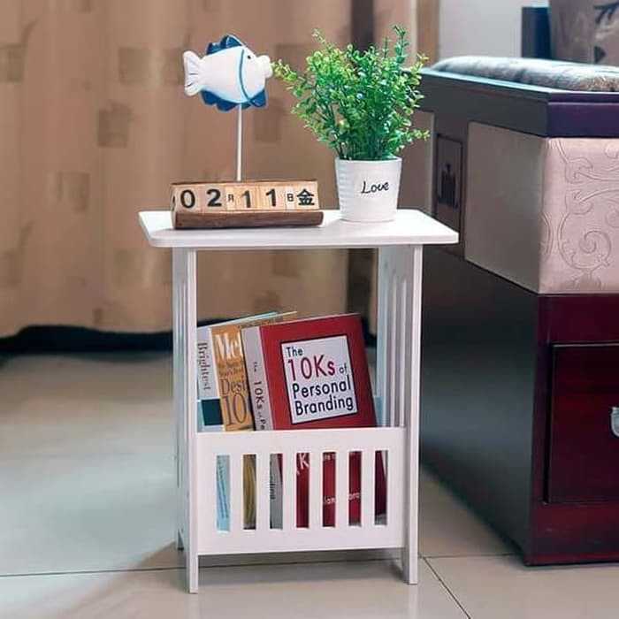 RR33 Meja Kecil Kayu WPC Sudut Coffee Table Kopi Ngopi RR33 Meja Kecil Kayu WPC Sudut Coffee Table Kopi Ngopi