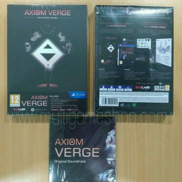 PS4 Axiom Verge Multiverse Edition + Original Soundtrack Region 2 English