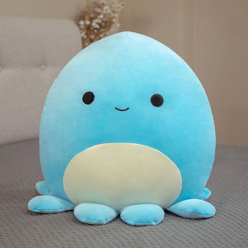 80cm Mainan Squishmallows Stuffed Toy Boneka Octopus Plush Soft Dolls Large Pillow Cushion Decoration Cute