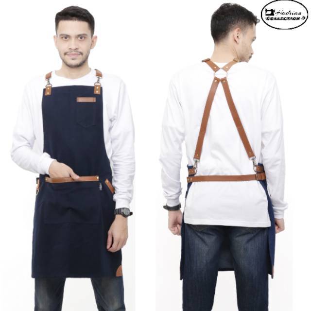 Celemek Denim Best Quality premium Celemek Barista Celemek Barbershop Celemek waitres