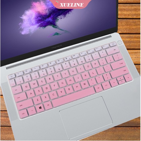 Cover Pelindung Keyboard Bahan Silikon Anti Air Untuk HUAWEI MagicBook i5-8250U 14 inch