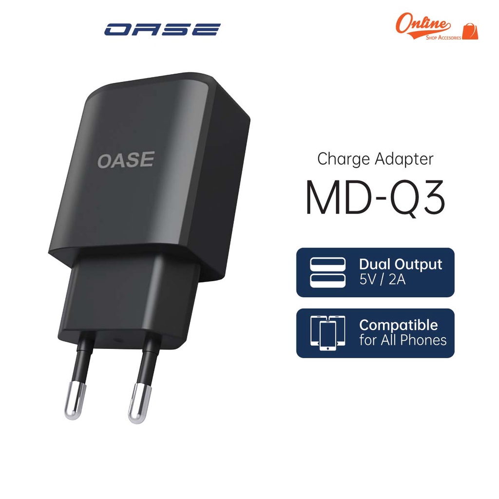 OASE - Power Adapter MD-Q3 – Multi-port Fast Charge 5V/2A