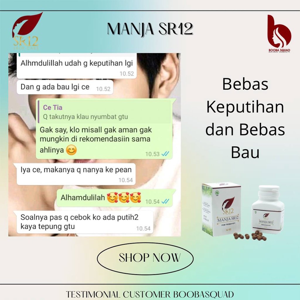 SR12 Manjakani Aceh Obat Keputihan Ampuh 100% Herbal dan Aman