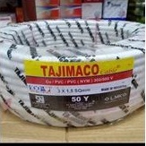 kabel listrik NYM kawat tembaga tajimaco 2x 1.5m