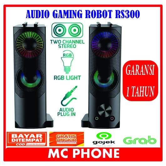 SPEAKER SOUND AUDIO GAMING GAME ROBOT GAMEN RS300 SOUNDBAR ORIGINAL