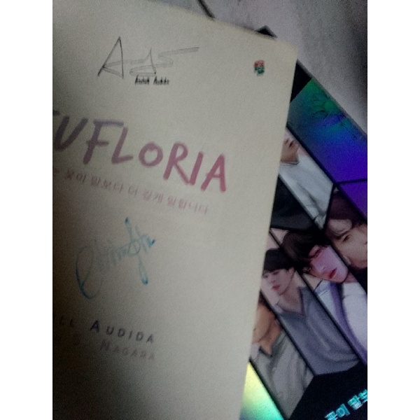 Novel Preloved Eufloria BTS spesial TTD Penulis ORI LIMITED EDITION