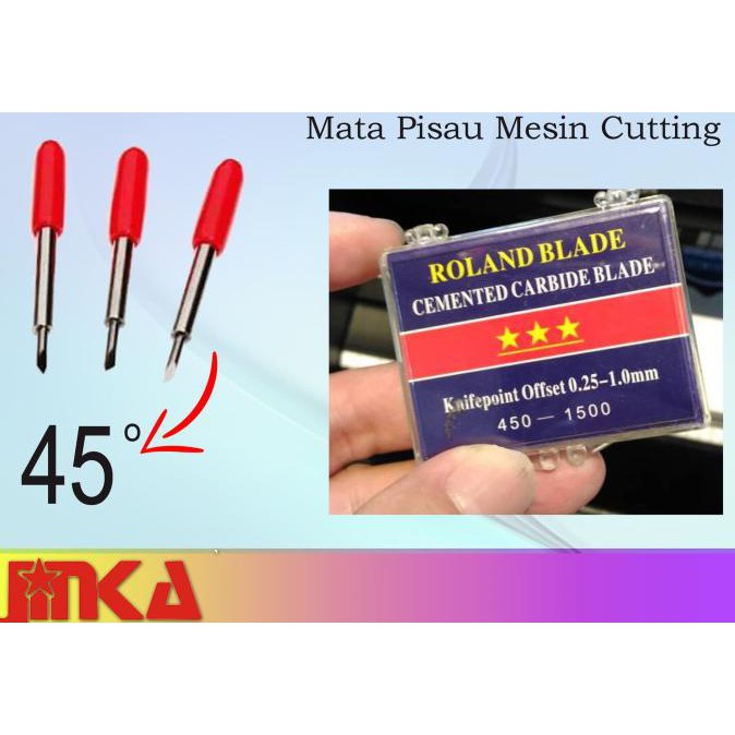 

TERMURAH Mata Pisau Mesin Cutting JINKA // Roland Blade 45 derajat Kode 683