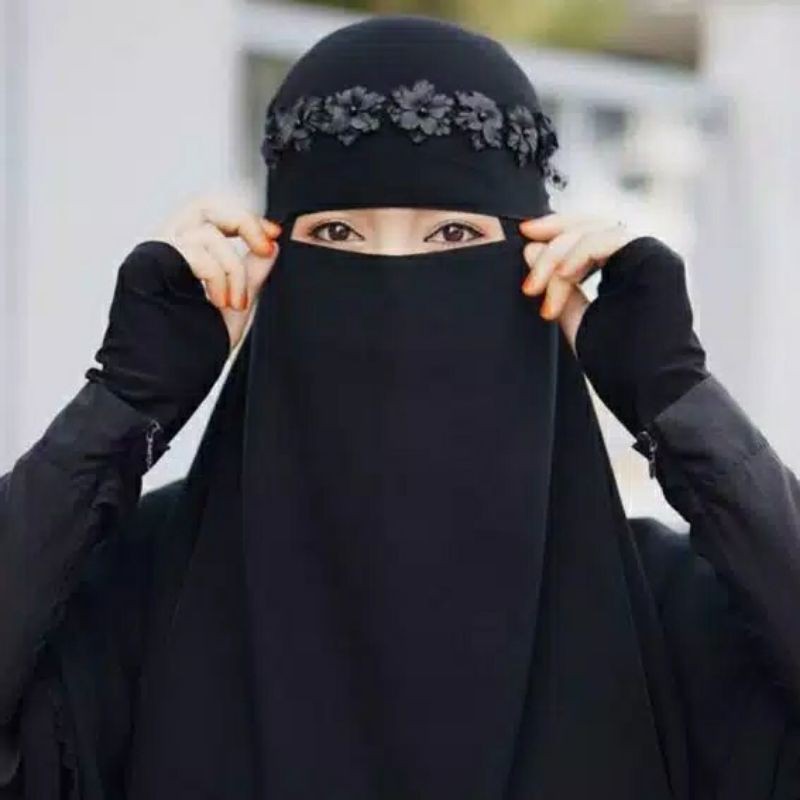 NIQAB BANDANA LISA NIQOB CADAR HIJAB MURAH