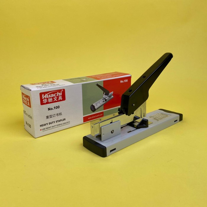 

Honeysu | HUACHI NO 100 STAPLER HEAVY DUTY STAPLER STAPLES BESAR 100 Murah Baru
