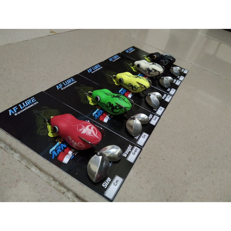 softfrog AF LURE 4,5 cm double blade