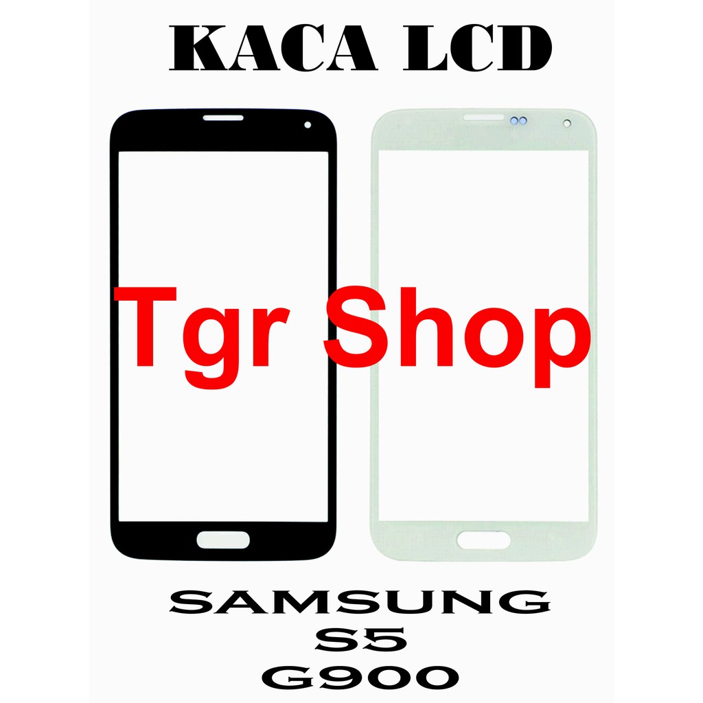 SAMSUNG GALAXY S 5 / S5 SM-G900H KACA AMOLED LCD GORILA GLASS ORIGINAL