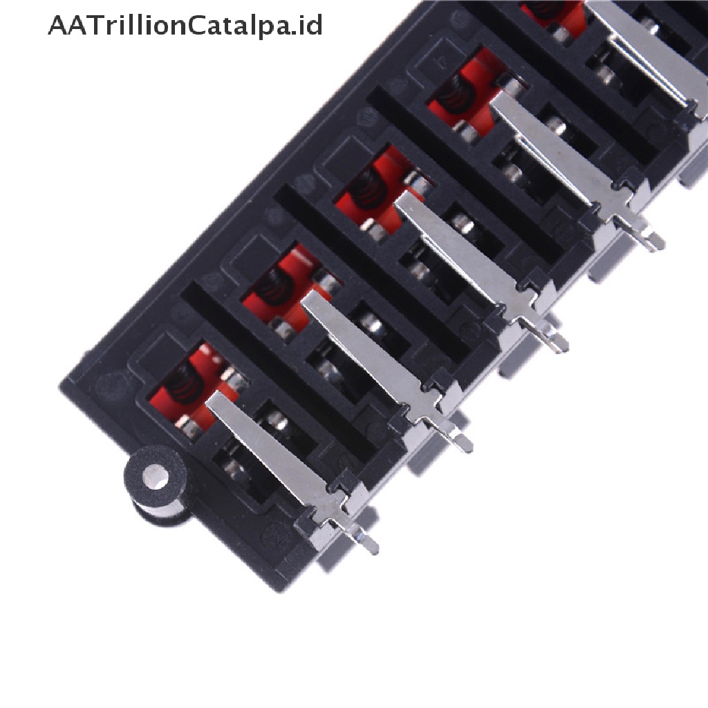 (AATrillionCatalpa) Blok Terminal Strip Konektor Speaker Stereo 12 Way 2 Baris