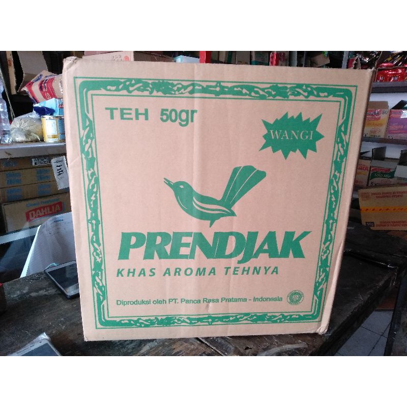 

Prendjak Teh Bubuk 50 gr x 200 pcs Per Dus ( Gojek & Grab )