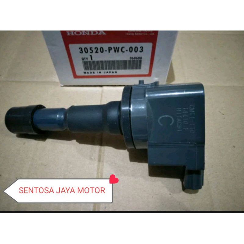 KOIL KUIL COIL IGNITION JAZZ VTEC CITY VTEC 2003-2007 30520-PWC-004 ORIGINAL