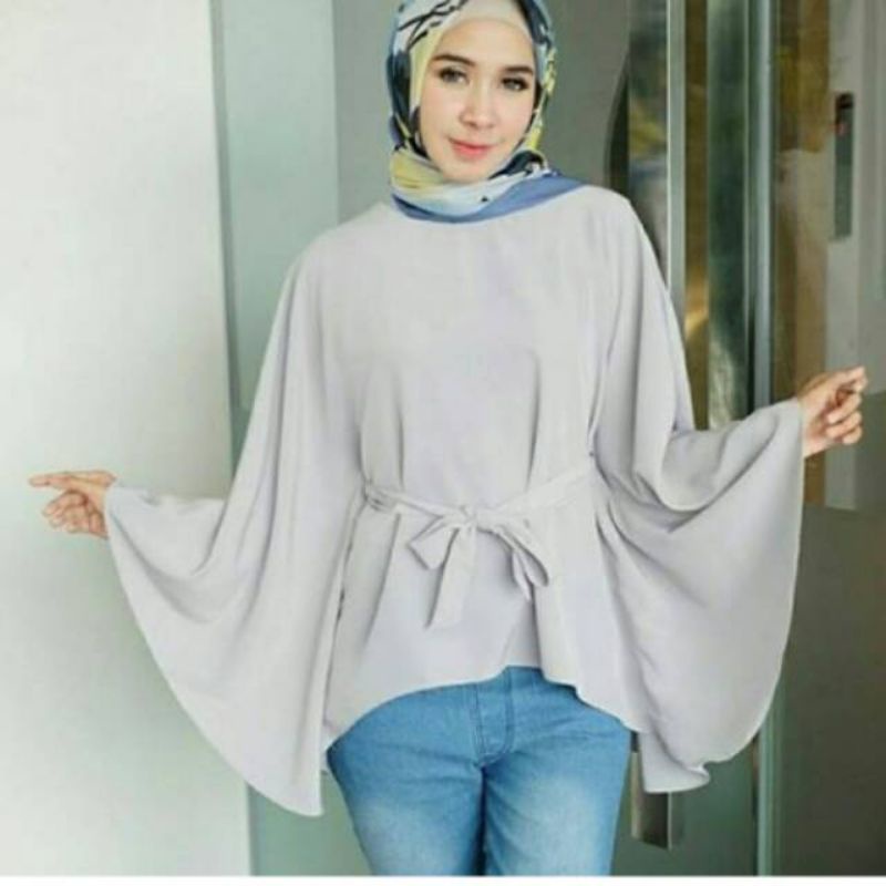 Rina blouse atasan wanita fashion remaja