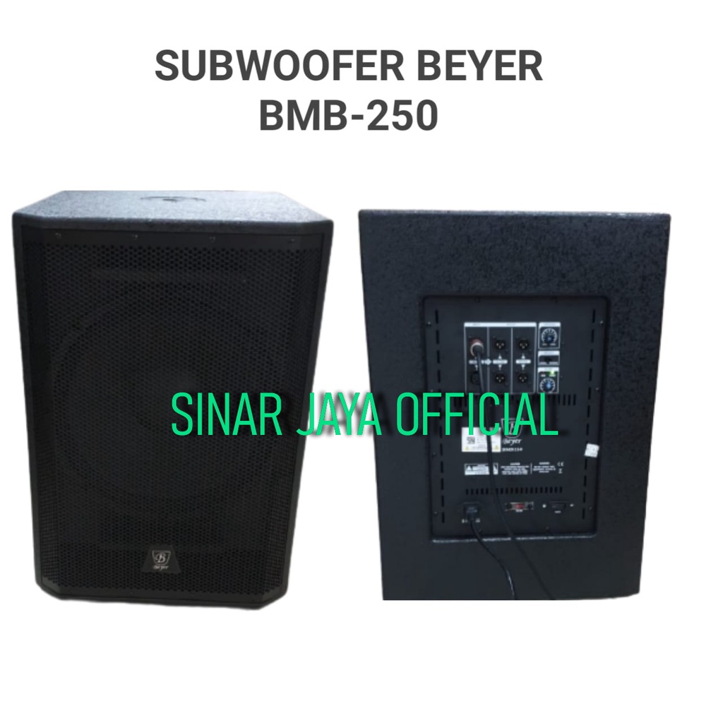 Subwoofer aktif Beyer BMB 250 original