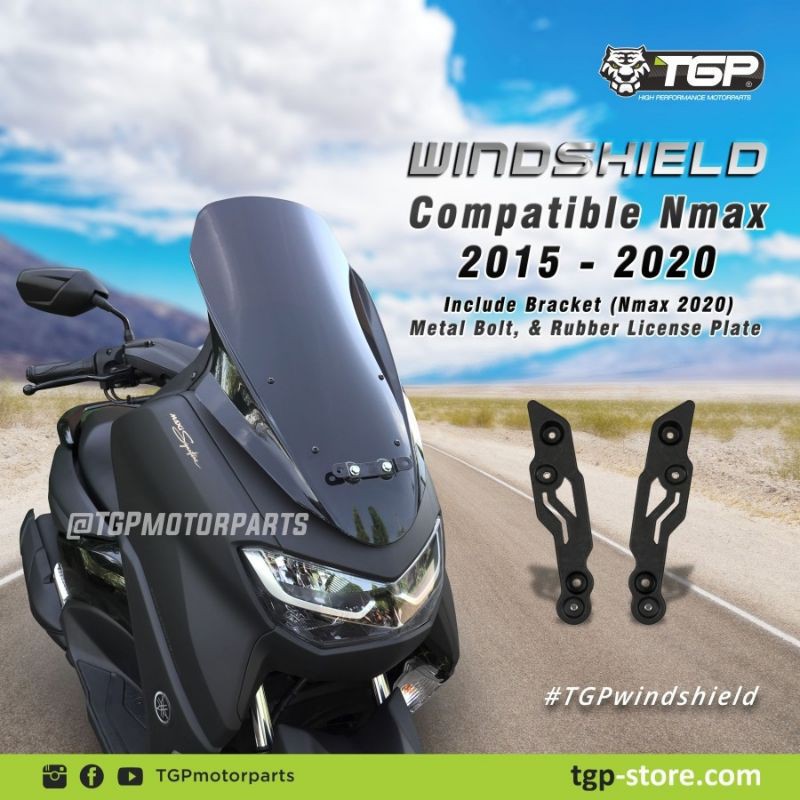 windshield Visor new nmax 2020 TGP aksesoris winsil variasi nmax 2020