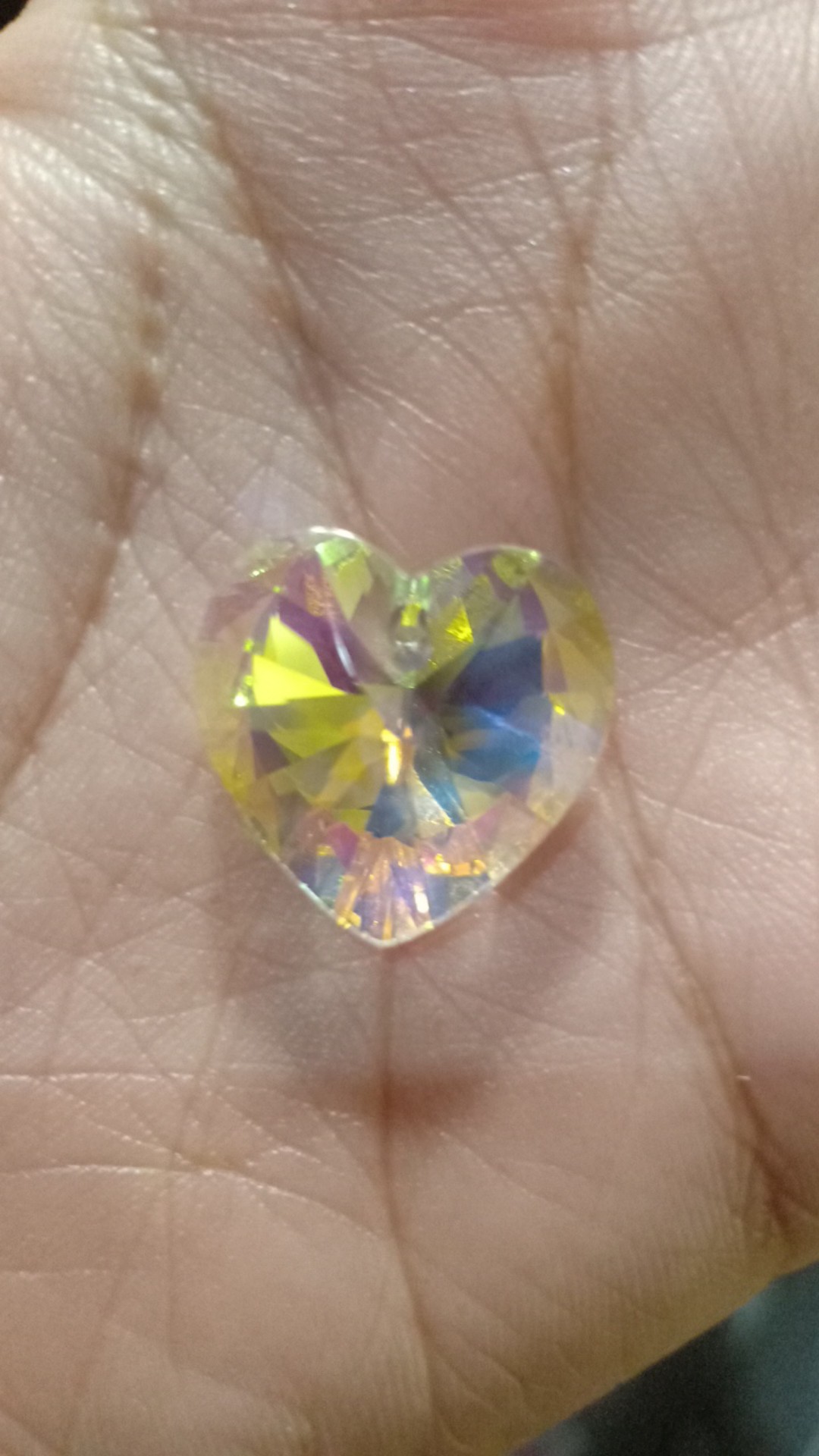 Love Pendant 18mm C Swa