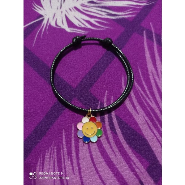 PROMO - GELANG / KALUNG TALI LIONTIN AWAN | Gelang Tali LUCU