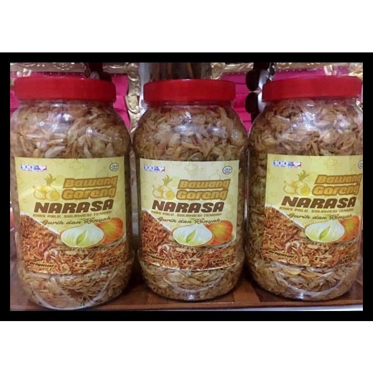 

DISKON TERBATAS !!! BAWANG GORENG NARASA KHAS PALU TERLARIS
