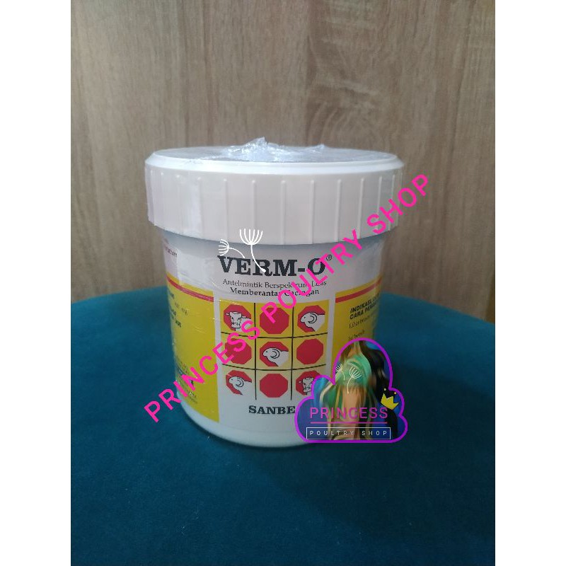 VERM O Bolus (42 Bolus) - Antelmintik/Obat Cacing Spektrum Luas