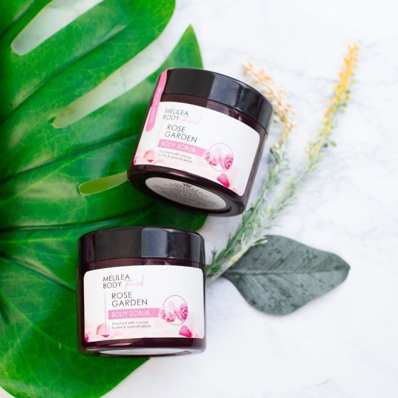 MELILEA BODYFresh ROSE GARDEN BODY SCRUB body fresh melilea