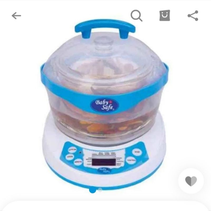 Baby Safe 10 in 1 Multifunction Steamer / Slow Cooker Preloved