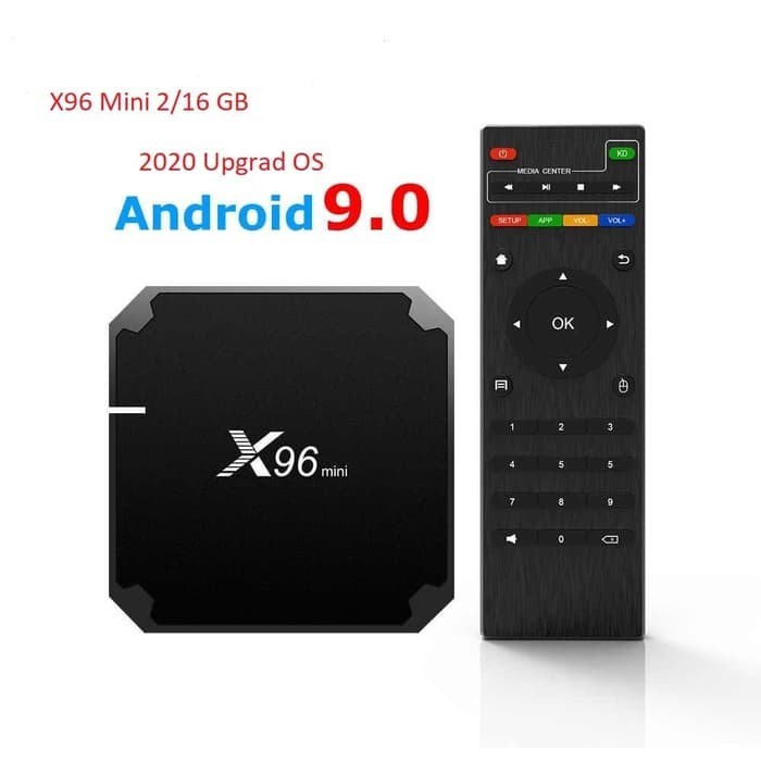 X96 MINI OS 9.0 ANDROID TV BOX 2/16 GB AMLOGIC S905W ORIGINAL