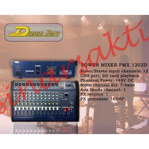 Murah Power Mixer Dusenberg PMX 1202 D ( 12 Channel )