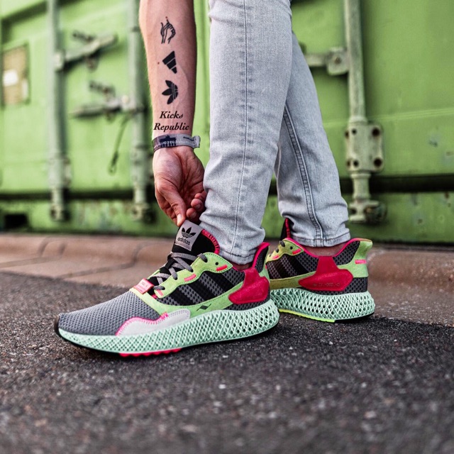 Adidas ZX 4000 4D Man (Sepatu Sneakers Casual Cowok)
