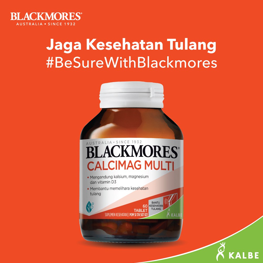 Blackmores Calcimag Multi 30 dan 60 Kapsul (Sertakan Packing Tambahan - Baca Deskripsi)