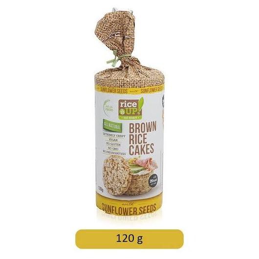 

rice up brown rice cakes sunflower seeds 120gr