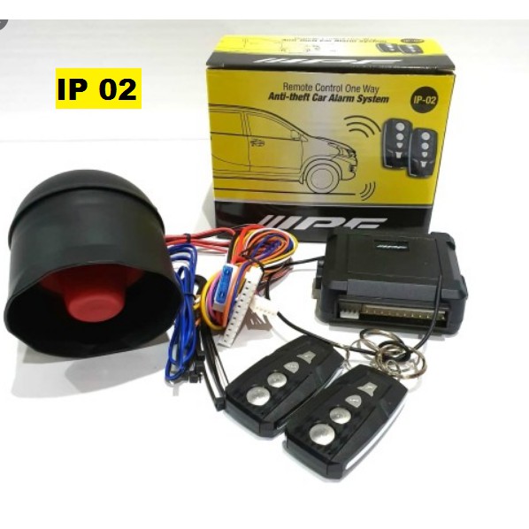 Alarm Mobil Universal IPF Original Remote Sliding Premium Tuk Tuk ipf 01 05 03 06 09 02 12 08