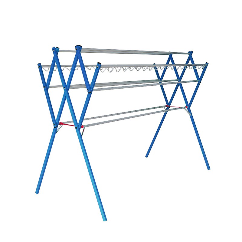 PROMO MENARIK KB Jemuran Pakaian Baju Gantungan Blue Super Murah