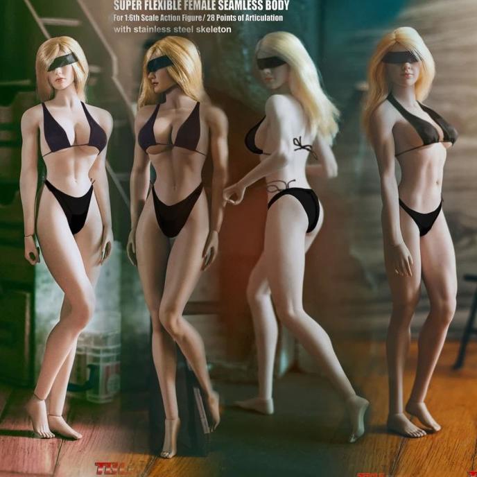 Phicen TBLeague Female Body with Muscle S20A S21B S22A S23B 1/6
