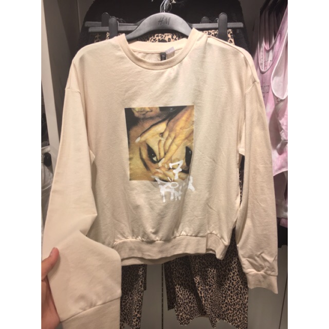 h and m ariana grande hoodie