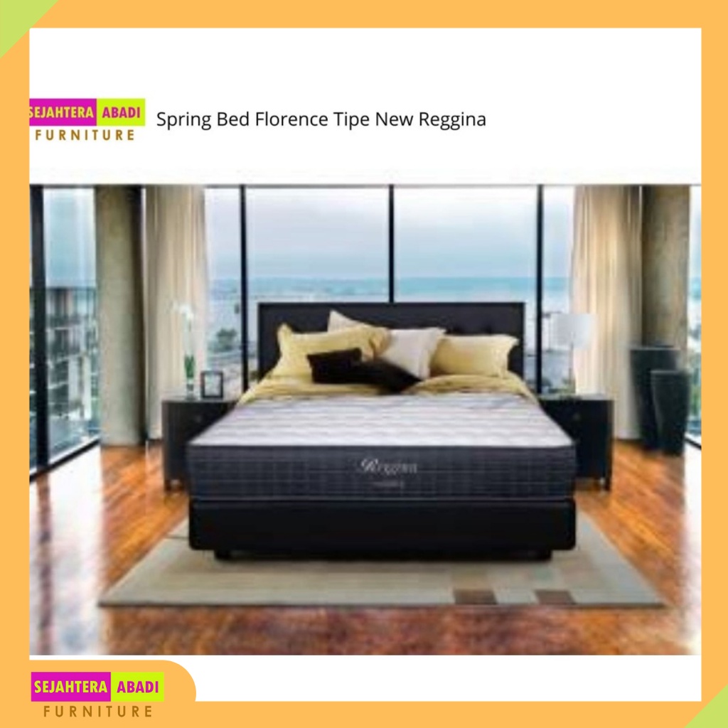 Spring Bed Florence Regina foam enchasment ortho spring reggina [Mattras Only]
