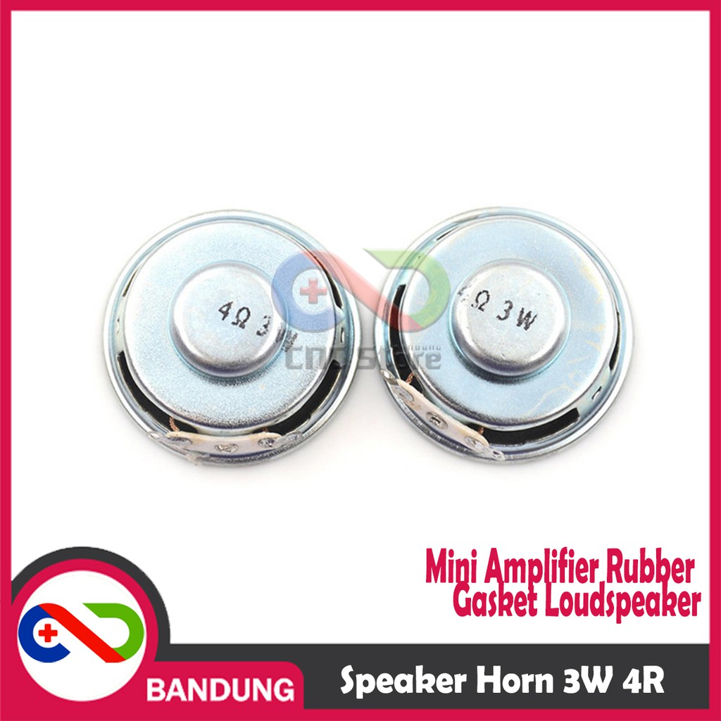 SPEAKER MINI AMPLIFIER DEDICATED RUBBER 3W 4R 4CM SOUND